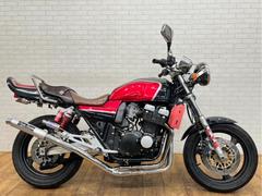 スズキ　ＧＳＸ４００インパルス　プリティーレーシングマフラー　カスタムＲサス　タンデムバー　タックロールシート