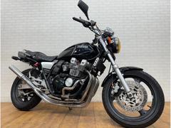 ヤマハ　ＸＪＲ４００　社外マフラー　エンジンガード　カスタムハンドル　マーシャルヘッドライト　タックロールシート　タンデムバー