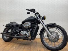 ホンダ　シャドウスラッシャー・デラックス　社外マフラー　カスタムハンドル　ヘッドライト　ミラー　テールランプ
