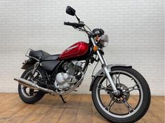 スズキ　ＧＮ１２５Ｈ　社外マフラー　ＬＥＤライト　カスタムウインカー　テール