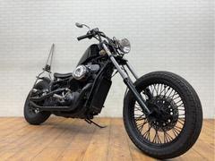 ホンダ　スティード４００ＶＳＥ　社外マフラー　ロングフォーク　カスタムハンドル　ヘッドライト　タンク　シート