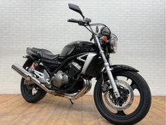 カワサキ　ＢＡＬＩＵＳ−II　エンジンスライダー　カスタムハンドル　ミラー