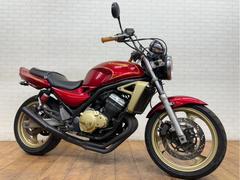 カワサキ　ＢＡＬＩＵＳ−II　ショート管　カスタムハンドル　ミラー　ウインカー　テールランプ