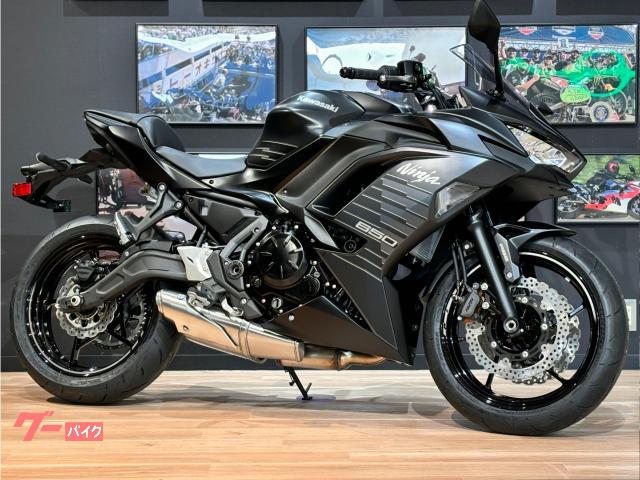 Ｎｉｎｊａ　６５０　ＭＹ２０２５　新車　メタリックマットカーボングレー　フラットエボニー