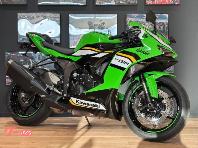 Ｎｉｎｊａ　ＺＸ−６Ｒ　ＫＲＴ　ＭＹ２０２５　ライムグリーン　エボニー　社外フェンダーレス　社外リアウインカー　ＥＴＣ２．０