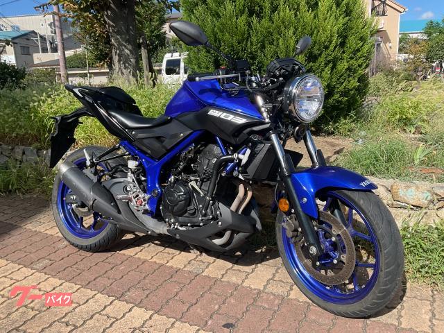 ＭＴ−０３（３２０ｃｃ）２０１９年　丸目ヘッドライト仕様！チェーンゴールド！バックステップ、ＵＳＢ！シーケンシャルウインカー搭載