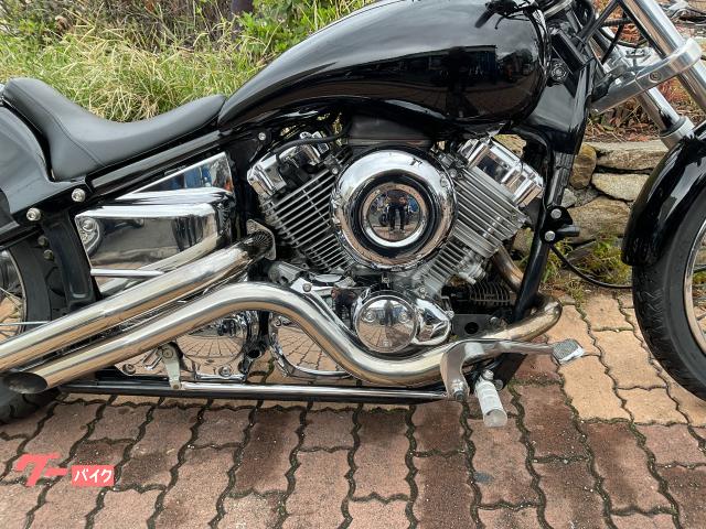 ドラッグスター400 T&Fベントマフラー　ニューロッドカスタム ドラッグスター400 T&Fベントマフラー ニューロッドカスタム ドラッグ