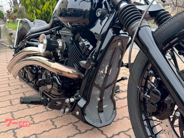 ヤマハ ドラッグスター400 BLACK ニューロッド フルカスタム