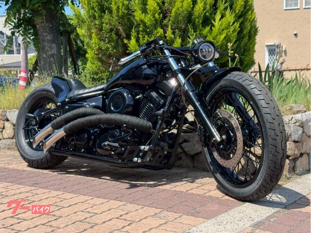 ドラッグスター４００　ブラックメッキ　コンプリートフルカスタム　ＶＨ０１Ｊ