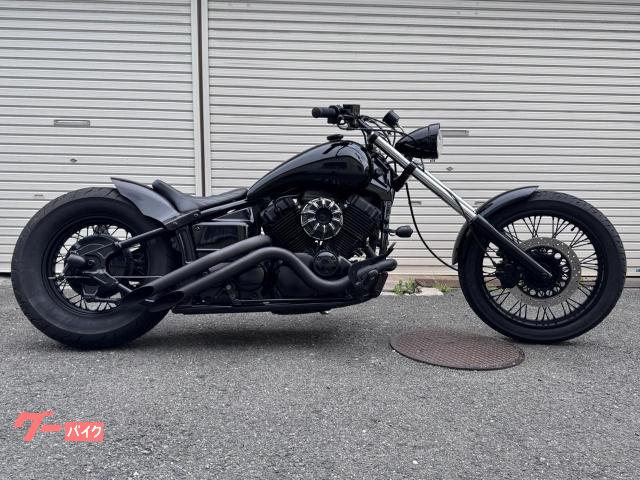 ヤマハ ドラッグスター400 ニューロッド フルカスタム BLACK 