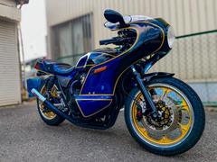 カワサキ　ＺＲＸ４００−II　カフェレーサーＺ１０００ＭＫ２仕様　ウオタニ　ＢＥＥＴ製品多数　カスタムペイント　シビエヘッドライト