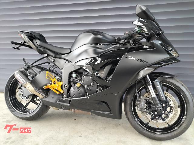 Ｎｉｎｊａ　ＺＸ−６Ｒ　ＥＴＣ　ＡＢＳ　ＺＸ６３６Ｊ型　メタリックフラットスパークブラック×エボニー　ＳＣマフラー　他カスタム多数