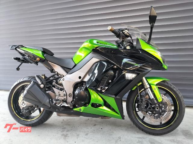 Ｚ１０００ＳＸ　ＥＴＣ　緑／黒　ｂａｂｙｆａｃｅスライダー　リアキャリア　グリップヒーター　フェンダーレス　ＵＳＢ　バーエンド