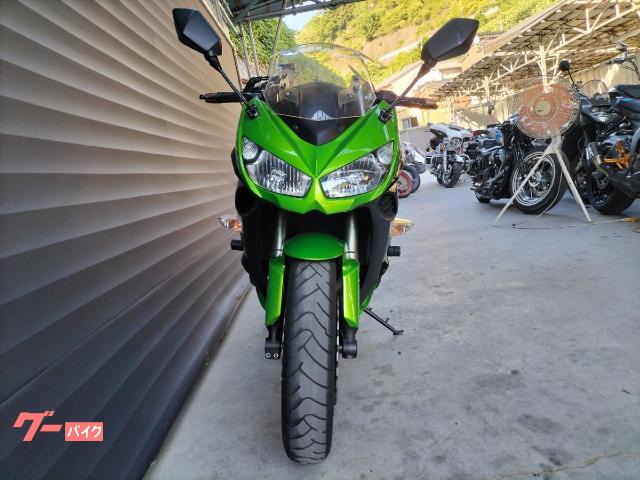 カワサキ Z1000SX ETC 緑／黒 babyfaceスライダー