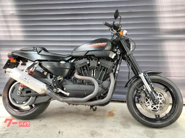 ＸＲ１２００Ｘ　ＬＤ６型　ブラックデニム　ＶＡＮＣＥ＆ＨＩＮＥＳ製マフラー　２気筒空冷４ストローク