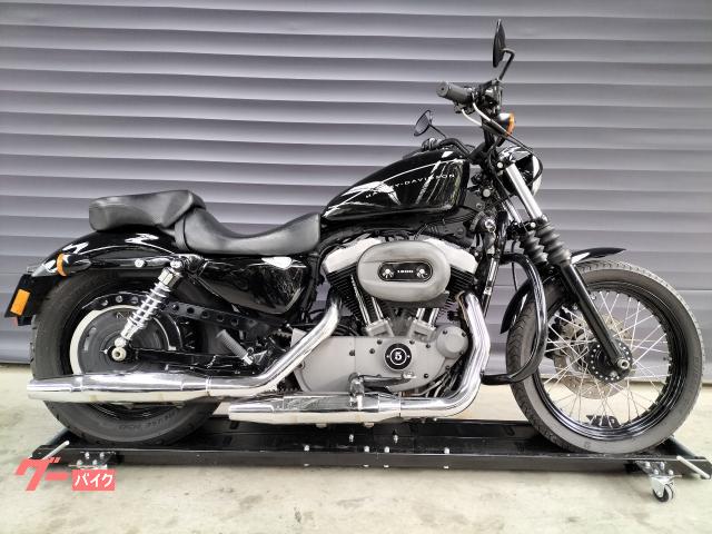 ＸＬ１２００Ｎ　ナイトスター　大径エンジンガード付き