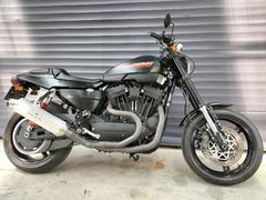 ＨＡＲＬＥＹ−ＤＡＶＩＤＳＯＮ　ＸＲ１２００Ｘ　ＬＤ６型　ブラックデニム　ＶＡＮＣＥ＆ＨＩＮＥＳ製マフラー　２気筒空冷４ストローク