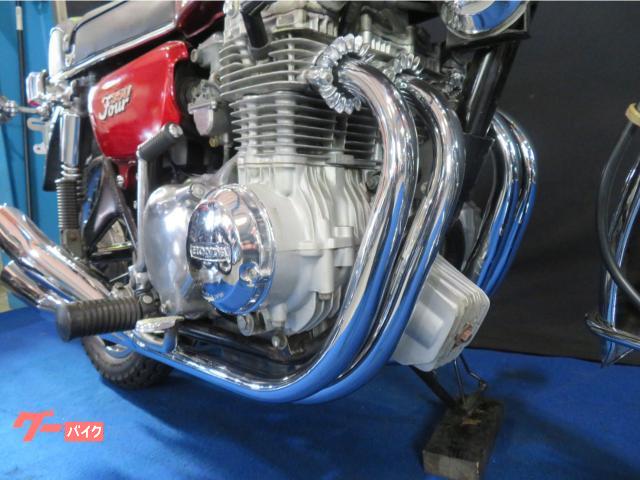 CB350FOUR ハンドル 社外  バイク 部品 CB350F バケヨン ドリームCB350F 配線穴加工済み 曲がり無し 品薄:22313675