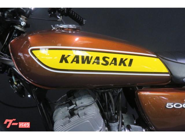 カワサキ ５００ＳＳマッハIII Ｈ１Ｆ 新品Ｋ２ｔｅｃチャンバー付き カスタム 外装リペイント済  逆輸入車｜ウエマツ関西｜新車・中古バイクなら【グーバイク】