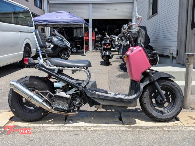 ★支払い総額 5.5万円★ ホンダ ズーマー  ロンホイ！ 社外マフラー！ カスタムズーマー♪ 手直しベース  いじる方に♪ 関東圏内即日配送可能です！ ホンダ ズーマー ロンホイ ハンドル マフラー バックレスト｜Olim