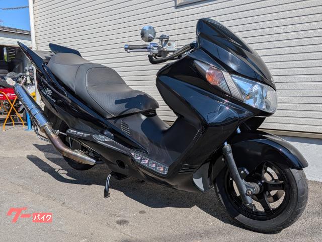 スカイウェイブ２５０　ＳＳ　ＬＥＤライト　マフラー　リアスポイラー