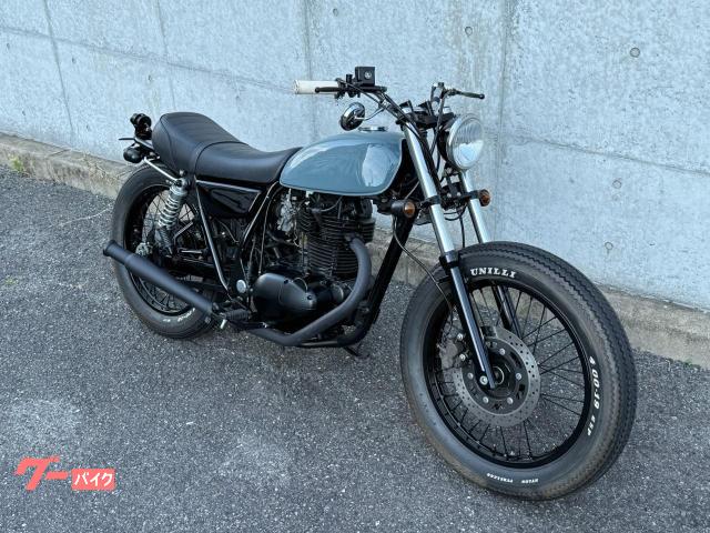 ２５０ＴＲ　オリジナルＮＥＷペイント　ビンテージブルー　ボバースタイル　弊社製作カスタム　整備／自賠責１年付