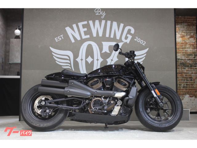 ＲＨ１２５０Ｓ　スポーツスターＳ　トライジャ製般若バーハンドル　社外スリップオン　純正ＯＰミドルステップ　サイドナンバー　カスタム