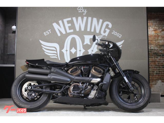 ＲＨ１２５０Ｓ　スポーツスターＳ　ＯＺｂｙＮＥＷＩＮＧフルエアロ　トライジャ般若バー　純正ＯＰミッドコントロール　社外スリップオン