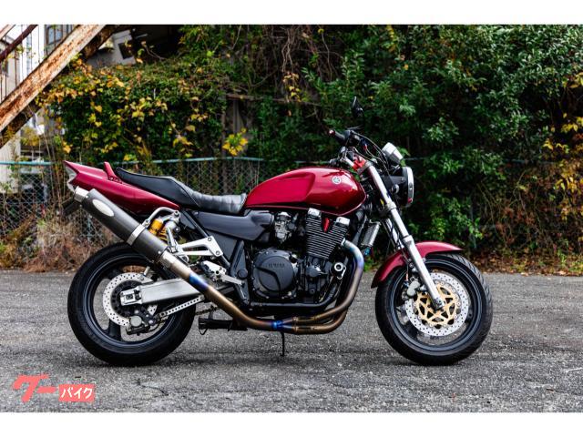 ヤマハ XJR1200 ノジマフルエキチタン LEDライト エンジン