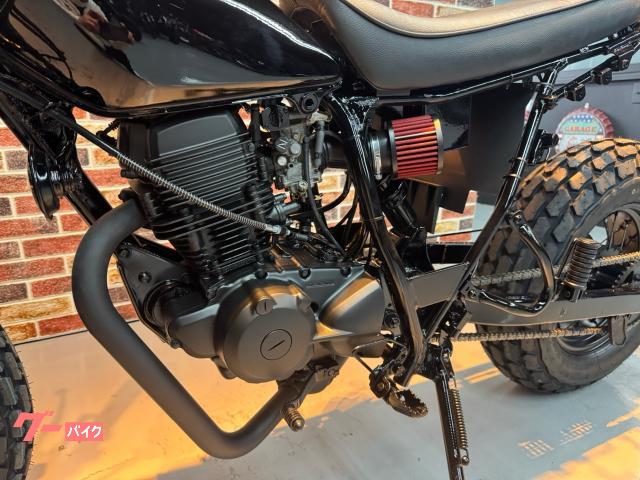 ヤマハ♦TW 225 定番ロンスイスカチューン♦タイヤ、チューブ前後新品   ♦値下げ交渉大歓迎 ヤマハ TW225E ロンスイ スカチューン タイヤ前後新品 シート