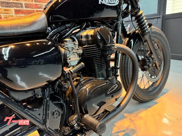カワサキ W650 フルカスタム ビンテージタイヤ新品 前後ショート