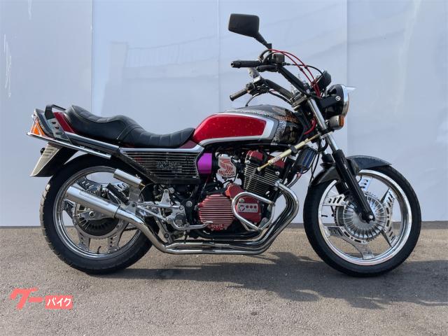 ＣＢＸ４００Ｆ　国内　カスタムパーツ多数