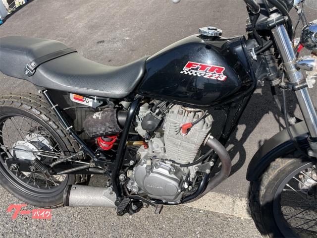 栃木 ホンダ FTR 223 00年 カスタム 多数 実働車 MC34 トラッカー シート スパトラ オールペン マフラー LED ウィンカー スーパートラップ ホンダ FTR223 MC34 スーパートラップマフラー カスタム