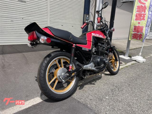 スズキ GSX400E NEWペイント 斜切りショート管 ゴキ