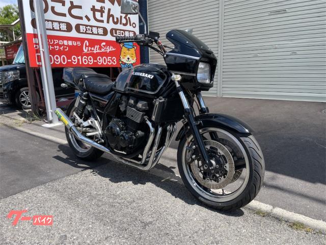 カワサキ ZRX400 ショート管 タックロールシート カスタム