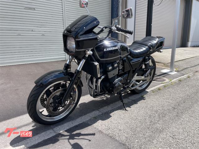 カワサキ ZRX400 ショート管 タックロールシート カスタム