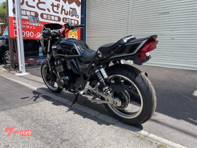 カワサキ ZRX400 ショート管 タックロールシート カスタム
