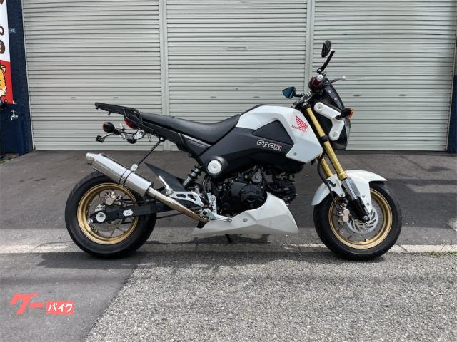 グロム ロンスイ バックステップ 社外マフラー カスタム