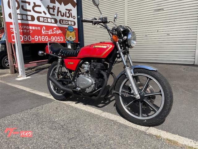 カワサキ Z250FT NEWペイント タンデムバー ショート管