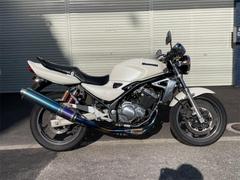 カワサキ　ＢＡＬＩＵＳ−II　バックステップ　タンデム　マフラー　カスタム