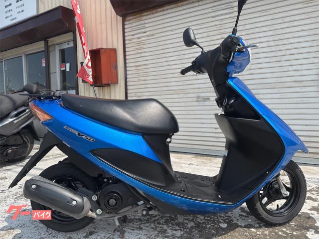 アドレスＶ５０バッテリー新品青ＳＥＰ　