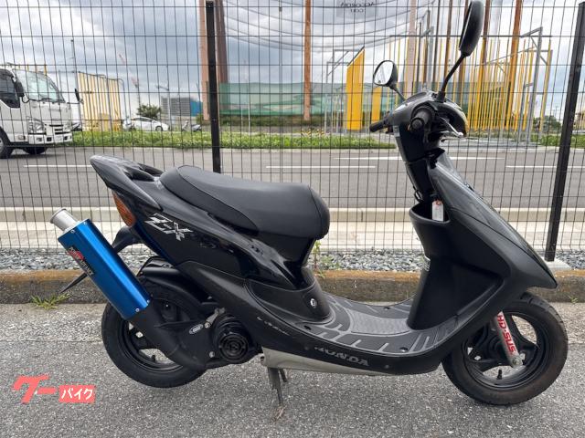 ライブＤｉｏ　ＺＸバッテリーＲタイヤ新品社外マフラーキャブレター清掃済み