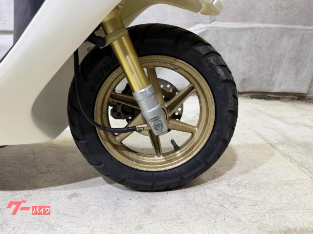 ホンダ ライブDio ZX 青スケルトンリアスポイラー バッテリー新品