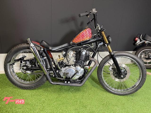 ヤマハ SR400 1JR フルカスタム チョッパー ワンオフ製作車両