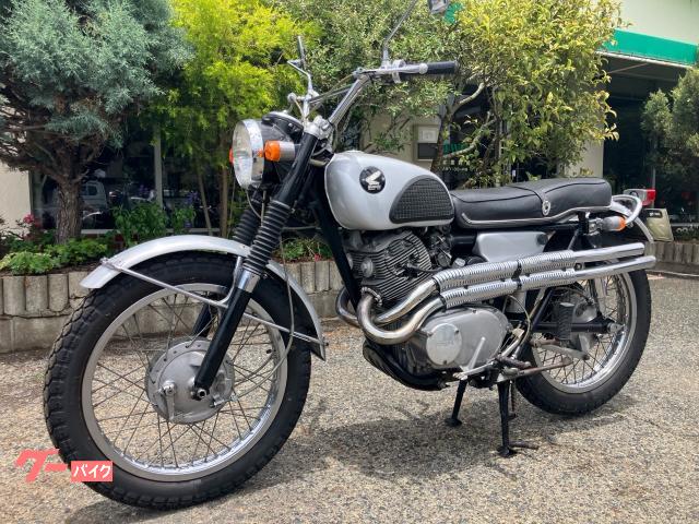 ホンダ CL72 タイプ1 1965年 アルミフェンダー エンジン 