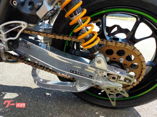 カワサキ ZRX1200 DAEG ワイバーンマフラー 前後オーリンズ