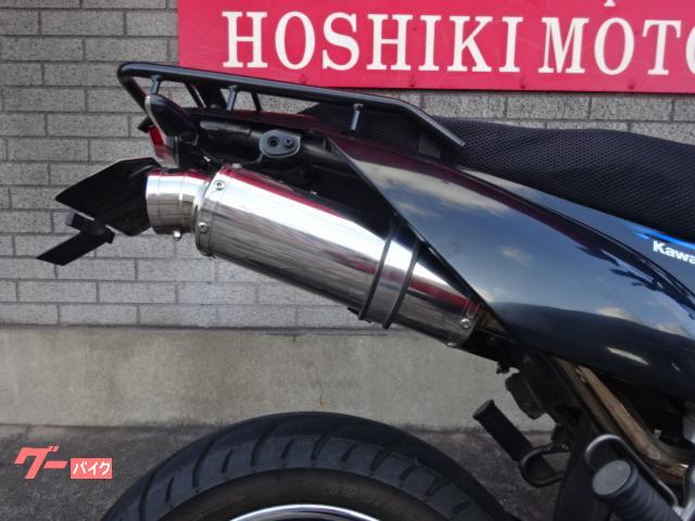 カワサキ Dトラッカー125 ビームスマフラー ハンドル