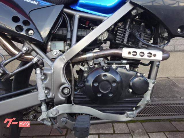 カワサキ Dトラッカー125 ビームスマフラー ハンドル