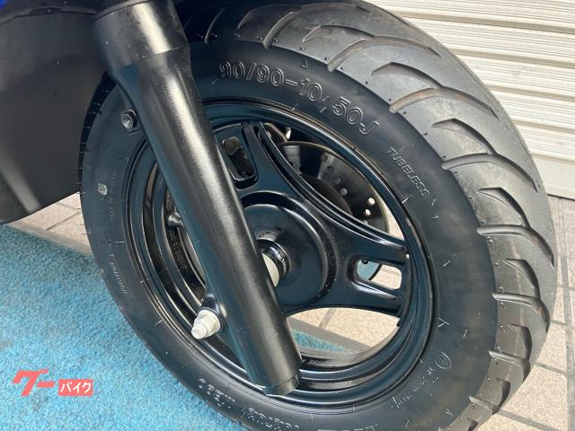 スズキ アドレスV125S リアタイヤ新品 バッテリー新品 Vベルト
