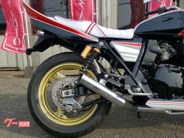 ヤマハ ＸＪＲ４００ アップハントドル・タックロールシート張替・社外